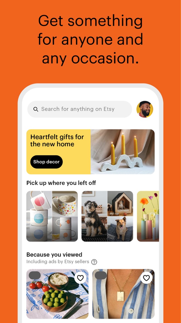 Etsy, porque você viu