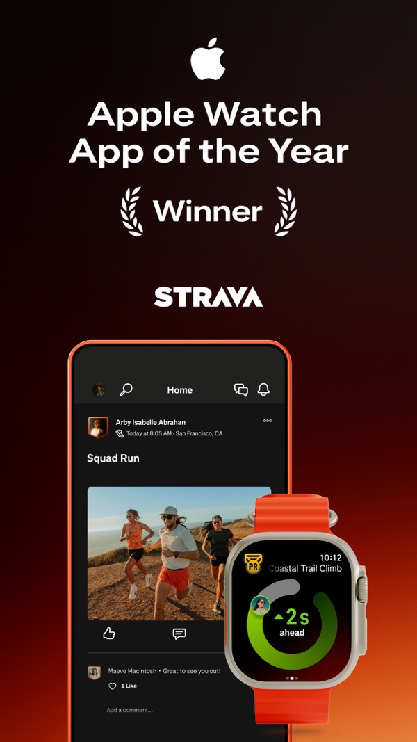 Strava, louros
