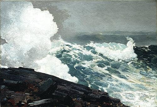 Northeaster pintada à mão